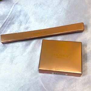 Patrick Ta NIB Brow Shaping Wax Clear & Brush w/ Spoolie Makeup Beauty